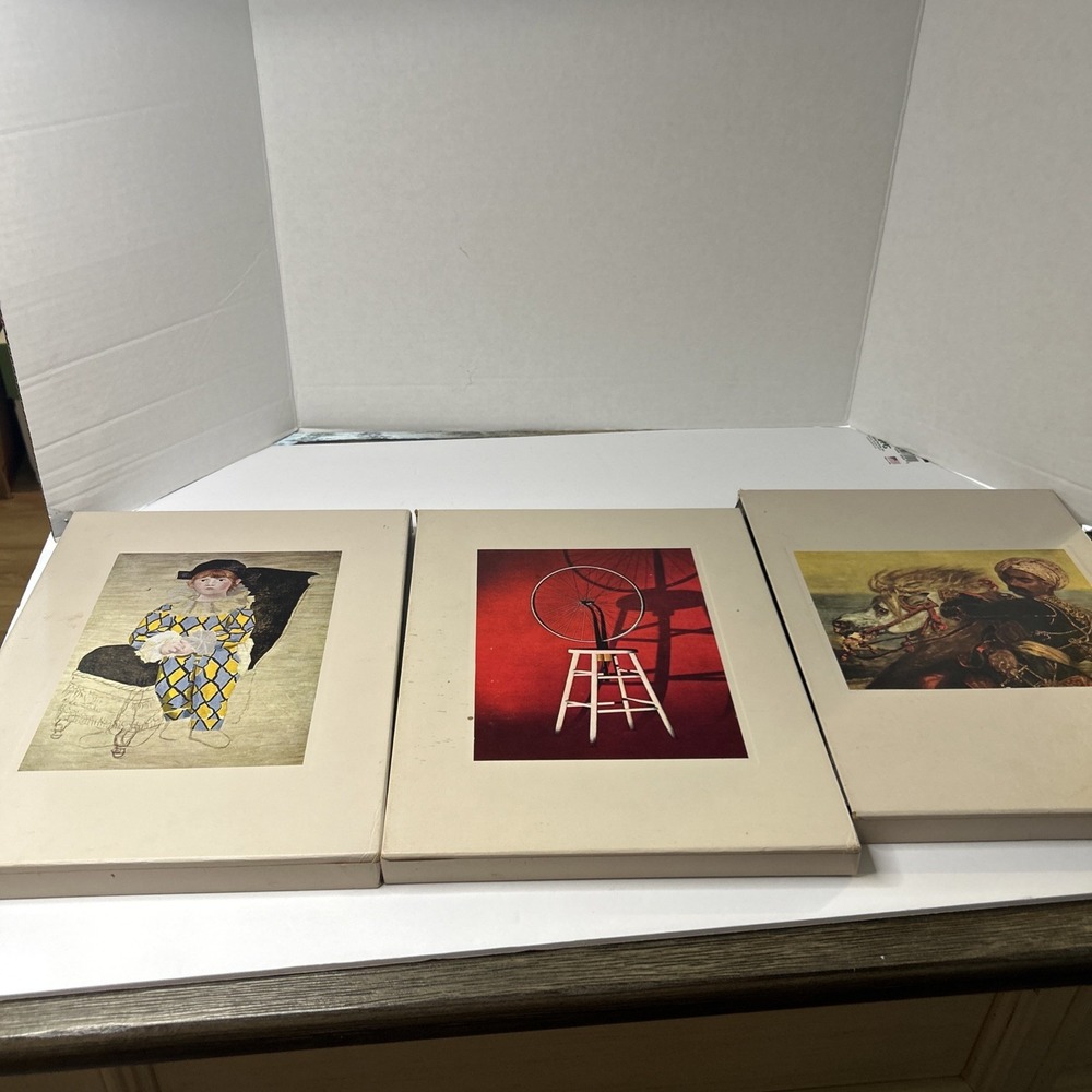 3 TIME LIFE LIBRARY of  Art HC Books In Slipcase Duchamp Picasso delacroix